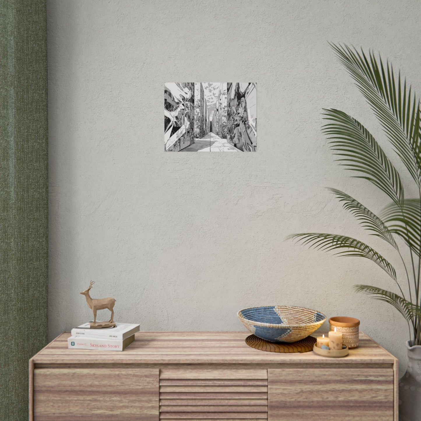 AI art, Weird Town, Rolled Posters