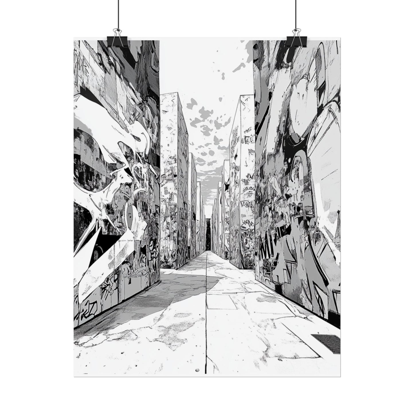 AI art, Weird Town, Rolled Posters