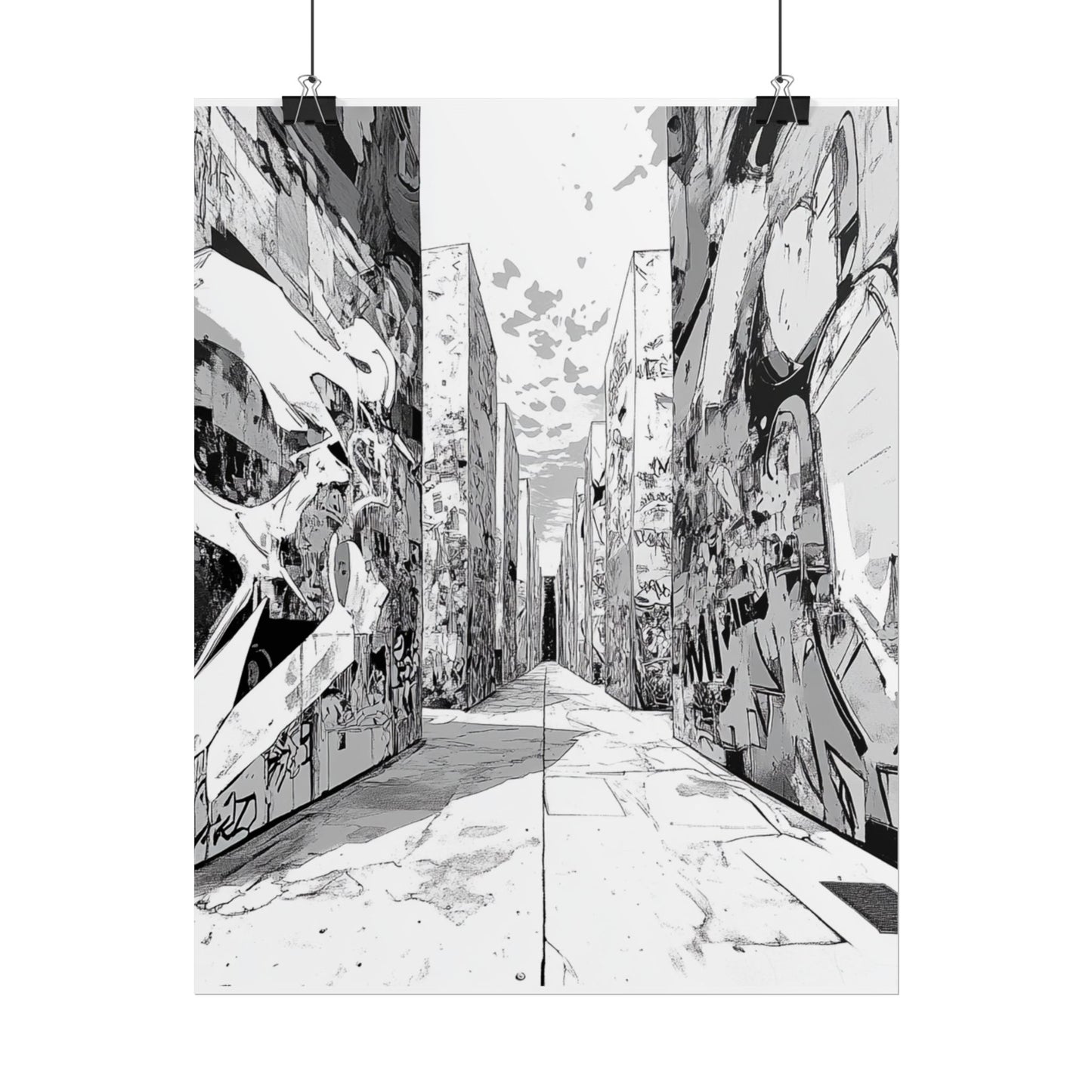 AI art, Weird Town, Rolled Posters