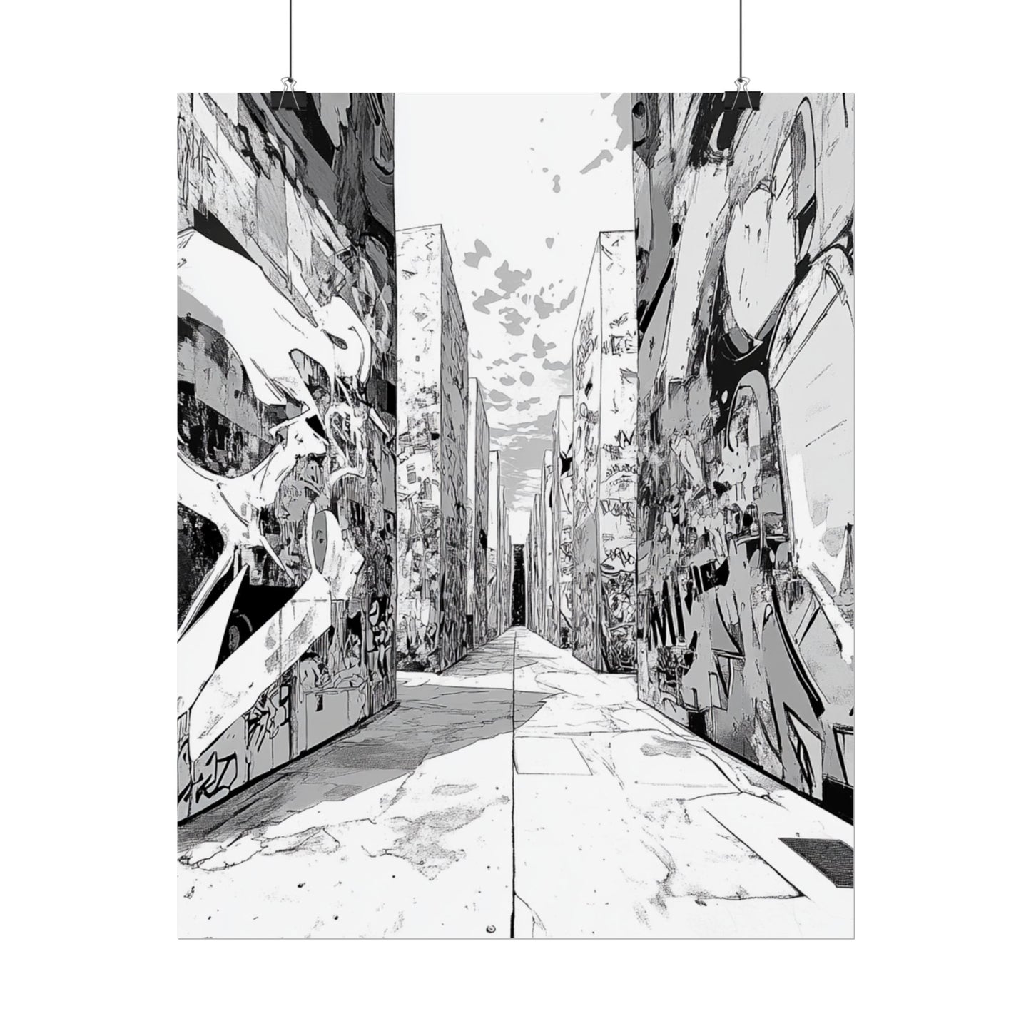 AI art, Weird Town, Rolled Posters