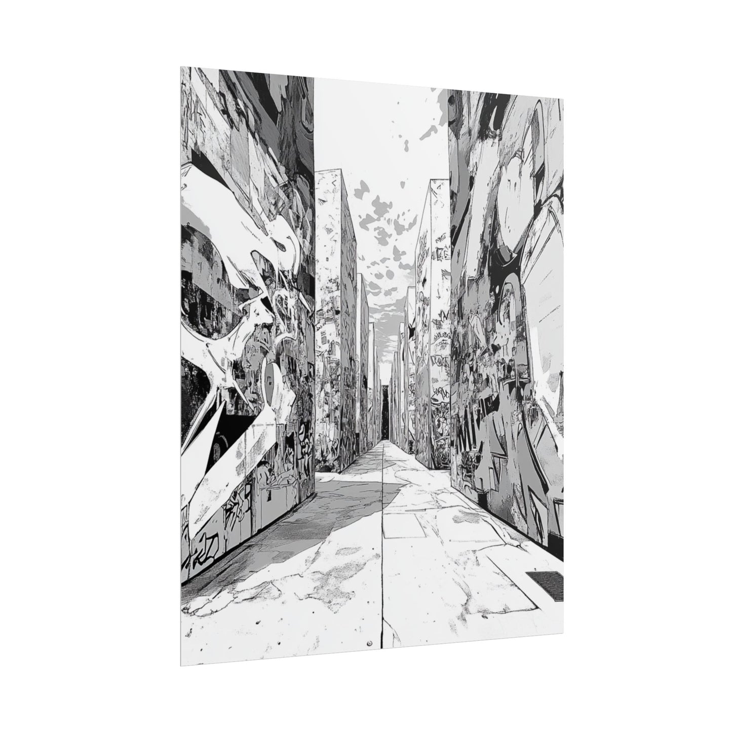 AI art, Weird Town, Rolled Posters