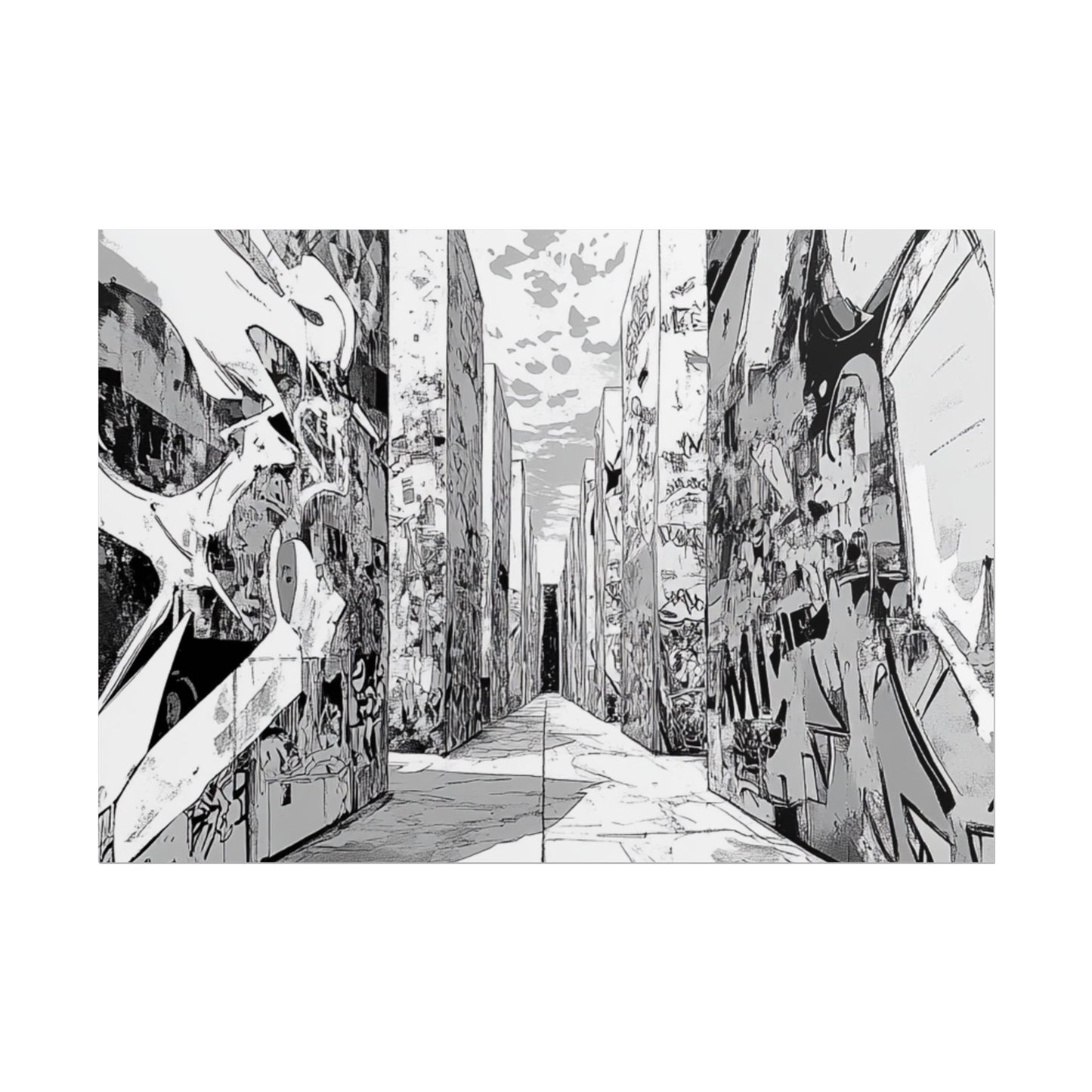 AI art, Weird Town, Rolled Posters
