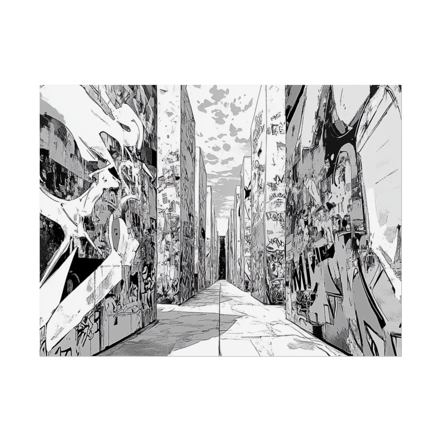 AI art, Weird Town, Rolled Posters