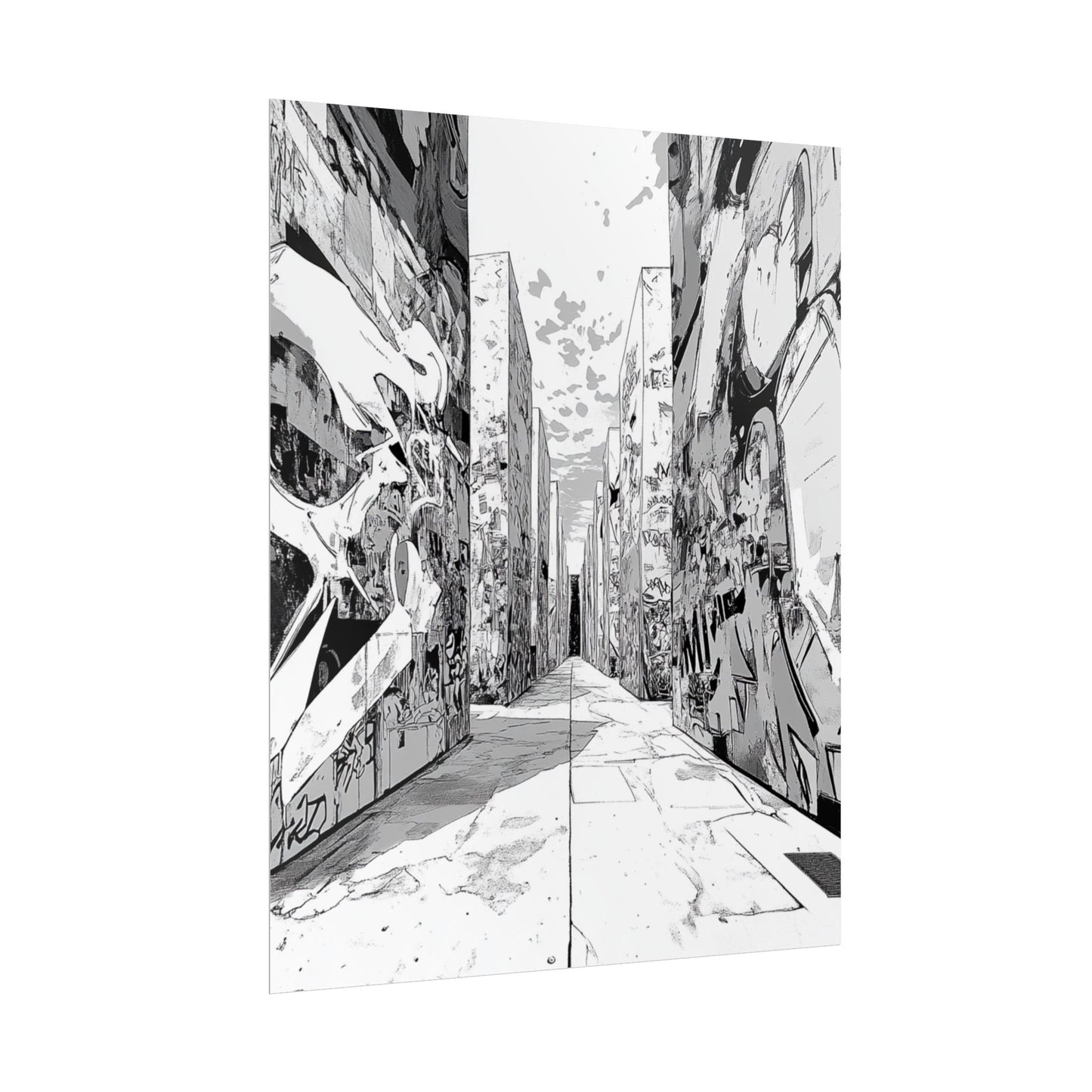 AI art, Weird Town, Rolled Posters