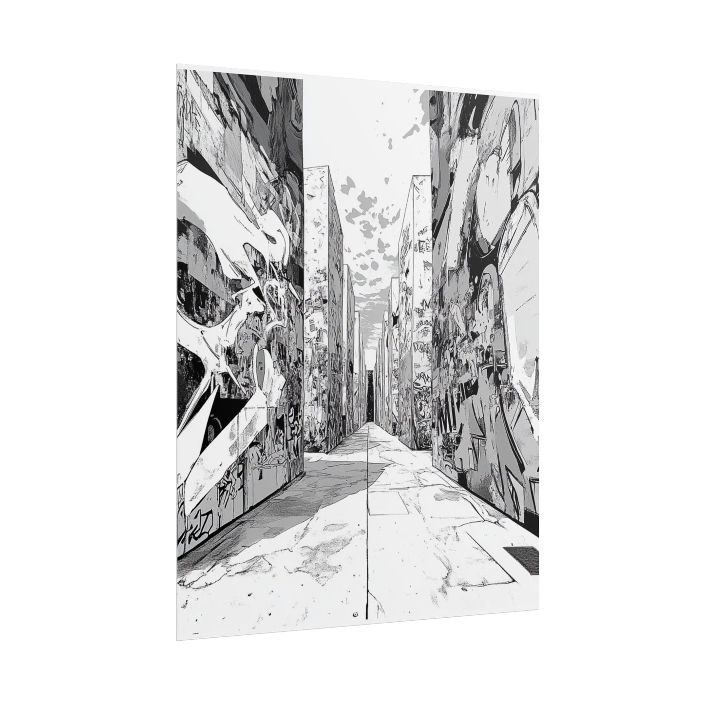 AI art, Weird Town, Rolled Posters