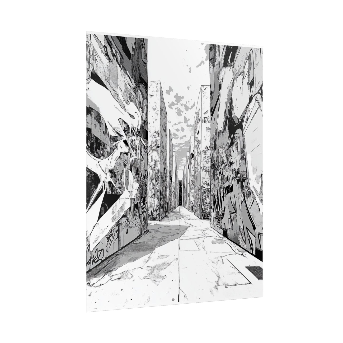 AI art, Weird Town, Rolled Posters