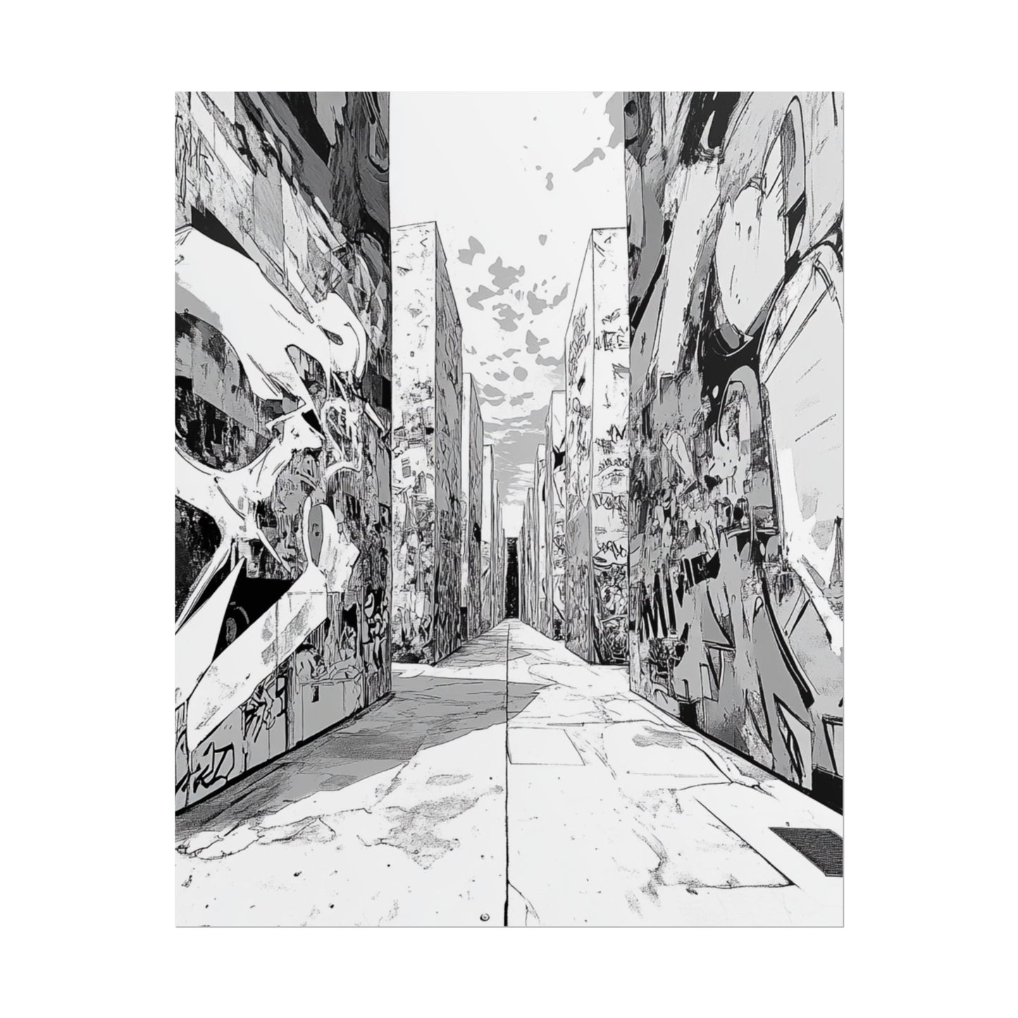AI art, Weird Town, Rolled Posters