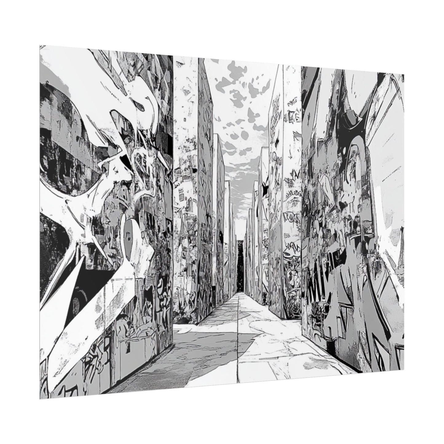 AI art, Weird Town, Rolled Posters