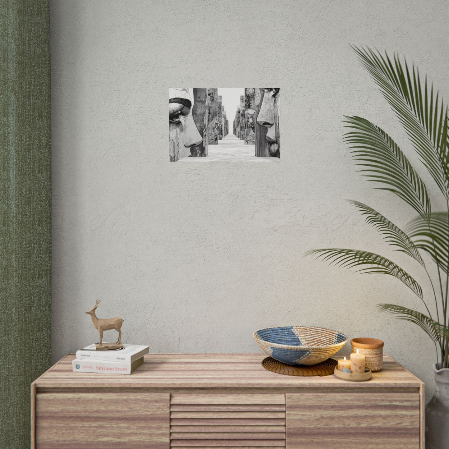 AI Art, If walls could talk, Rolled Posters