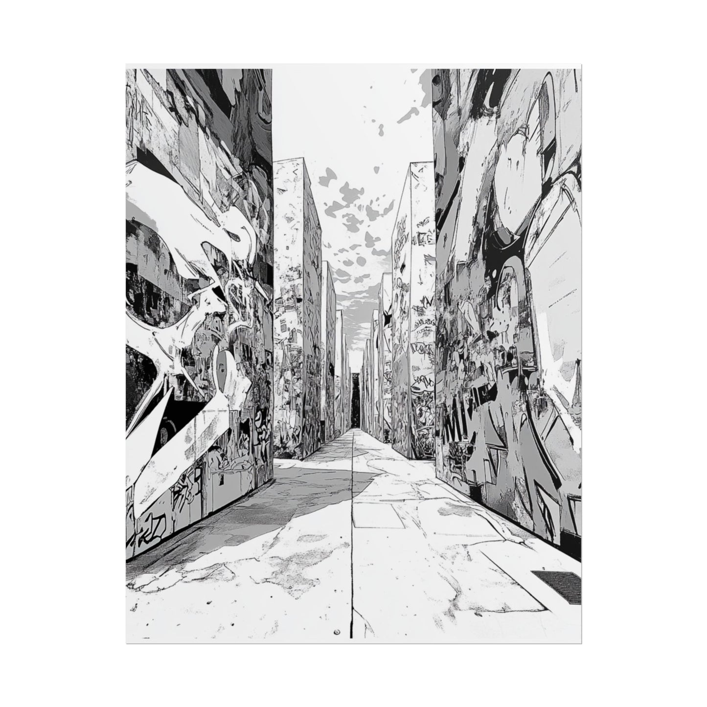 AI art, Weird Town, Rolled Posters