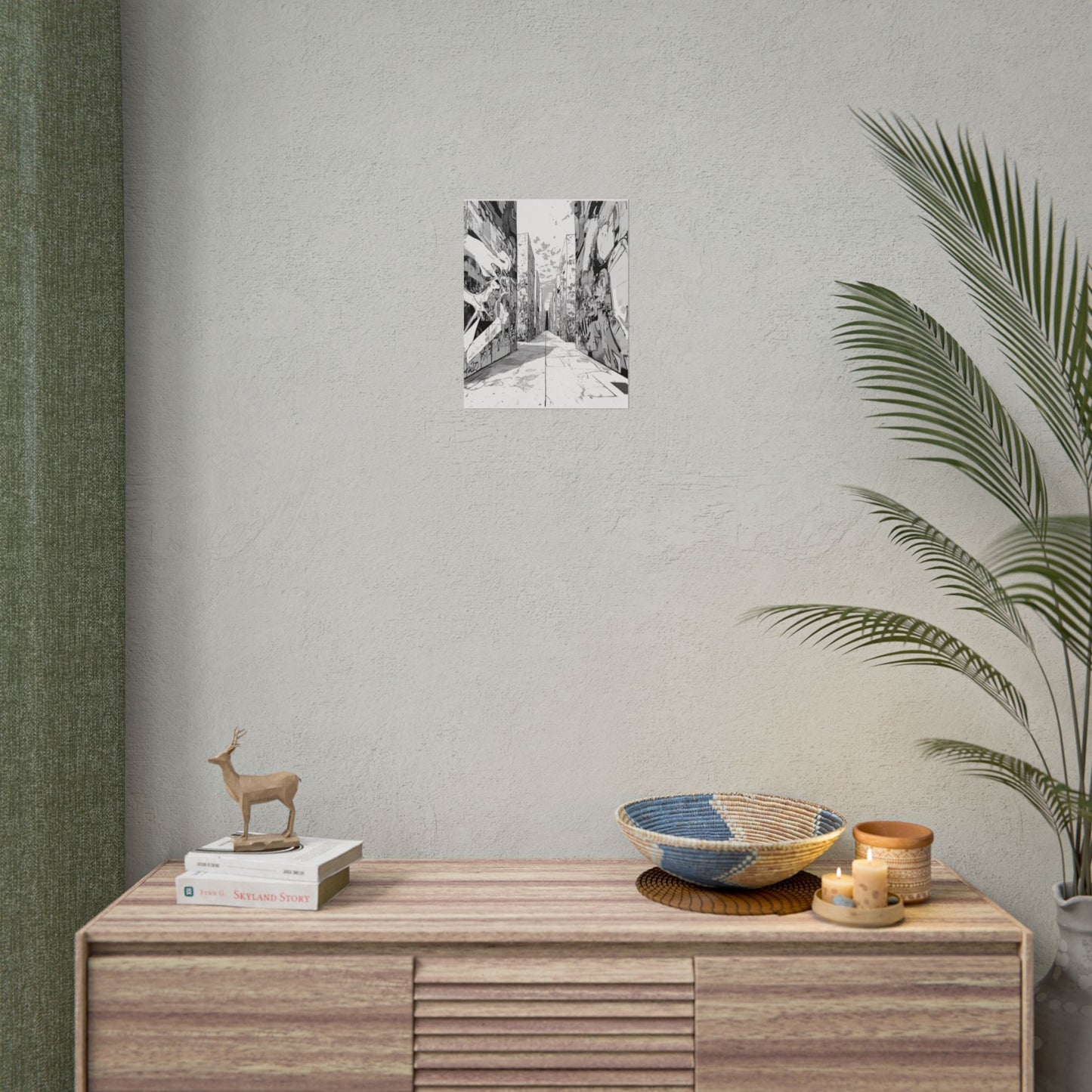 AI art, Weird Town, Rolled Posters