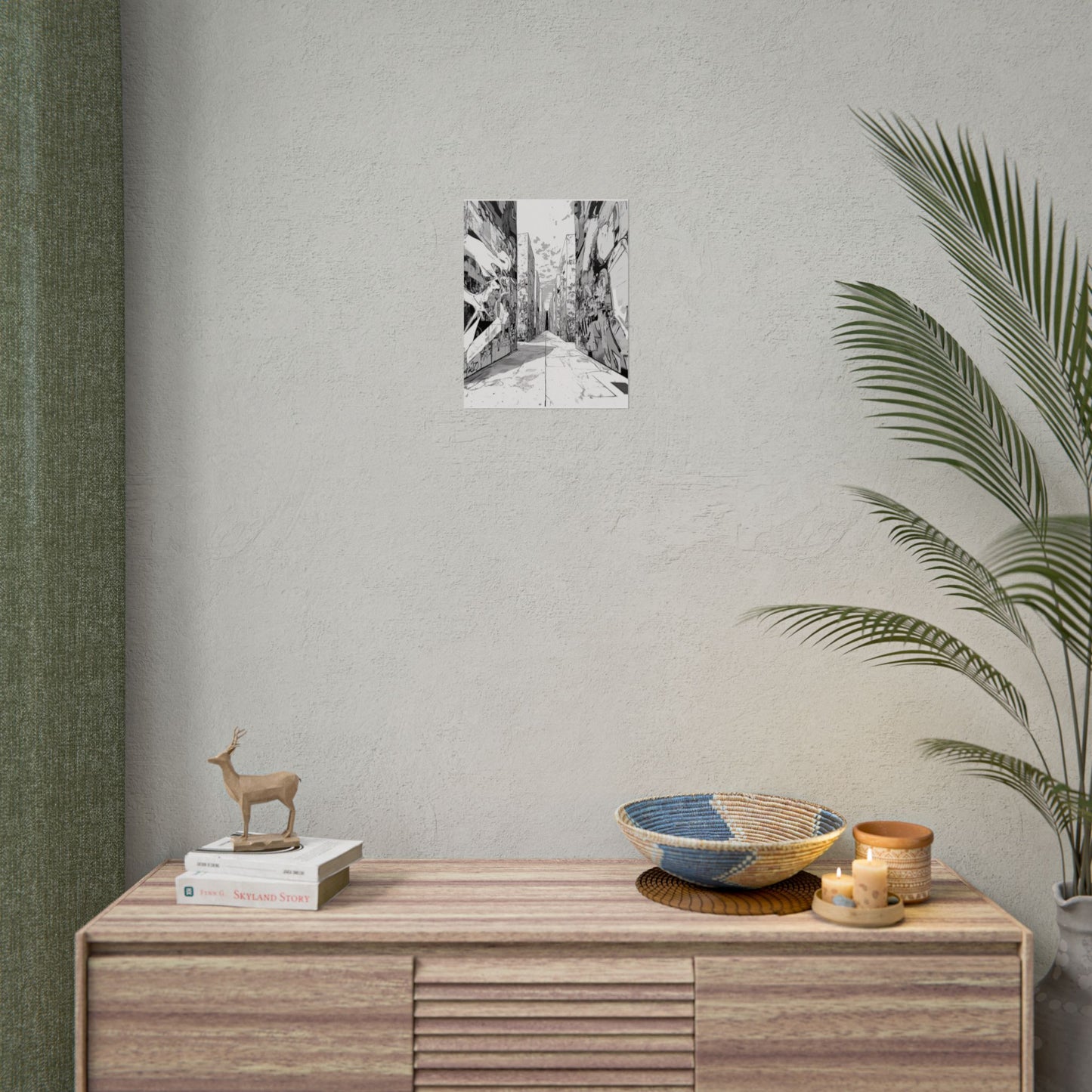 AI art, Weird Town, Rolled Posters