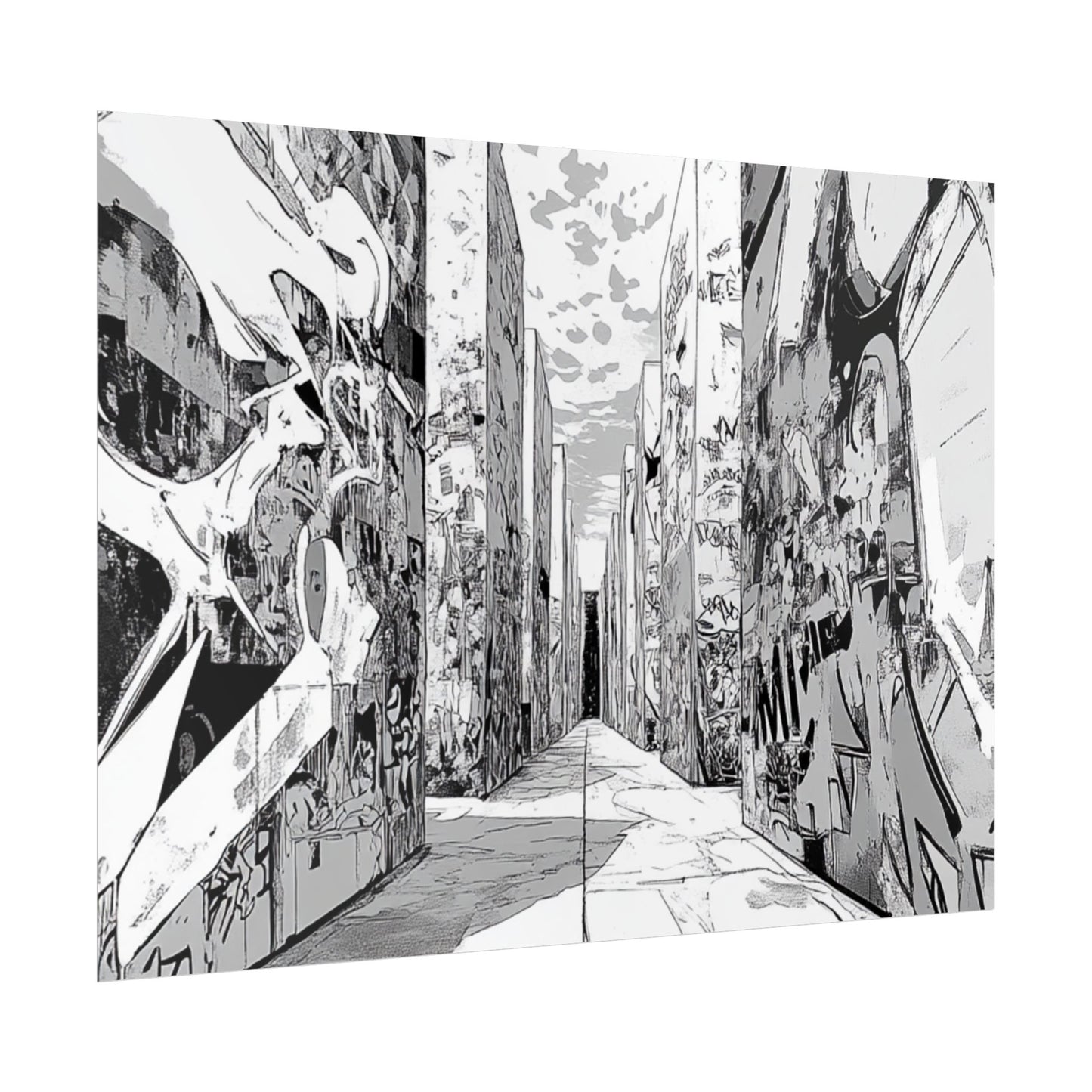 AI art, Weird Town, Rolled Posters