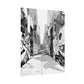 AI Art Coloring Poster, or Poster Art for Framing Rolled Poster. Strange Hallway
