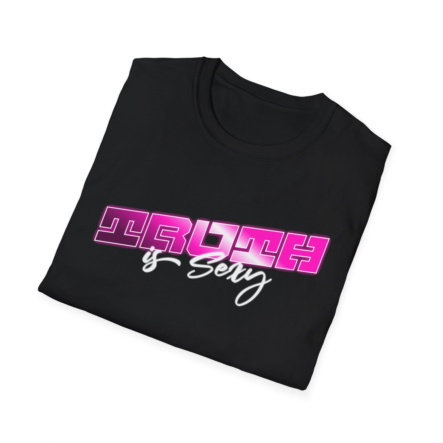 Unisex Softstyle T-Shirt - 'Truth is Sexy' Statement Tee for Bold Expressions