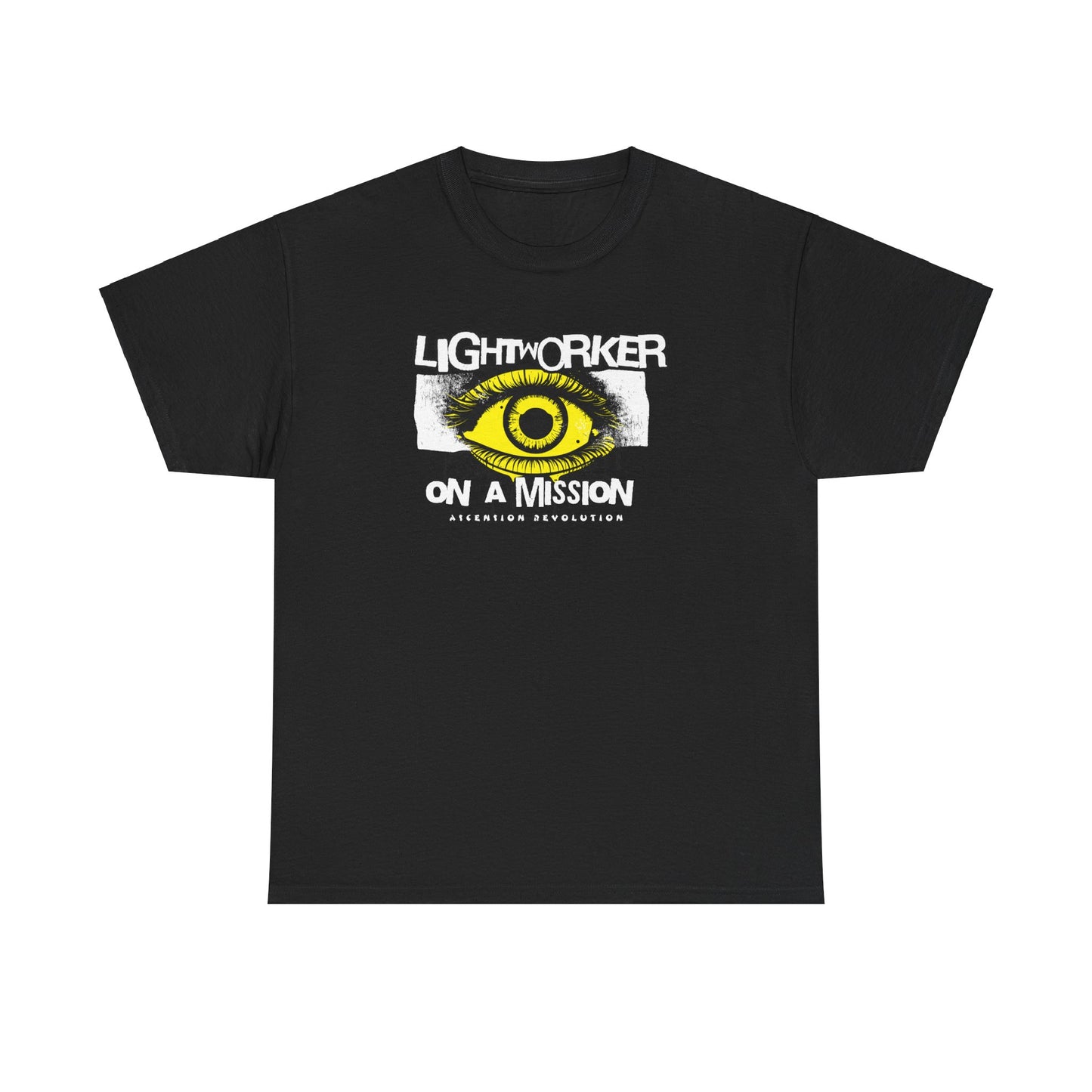 Lightworker on a Mission Unisex Heavy Cotton Tee