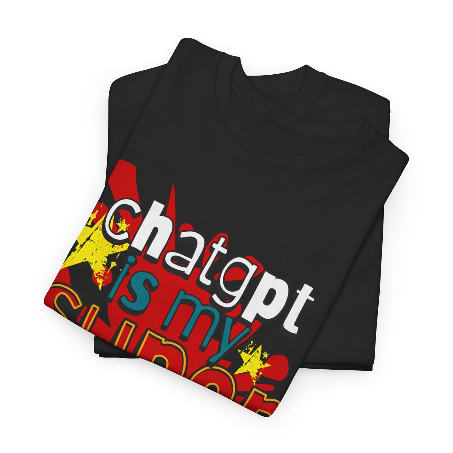 ChatGPT Superpower Tee - Unisex Cotton Shirt for Tech Lovers, Funny Gift, Humor Apparel, Creative Expression