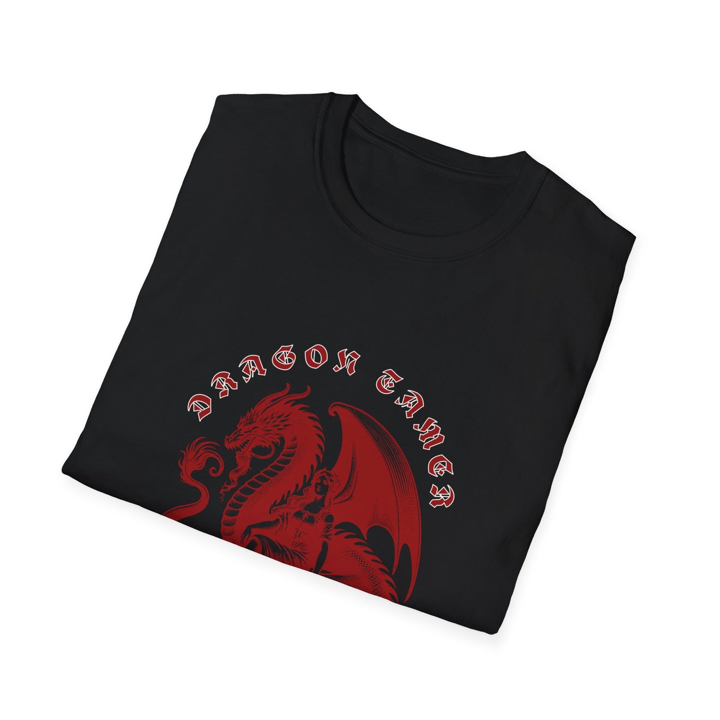 Dragon Tamer Unisex Softstyle T-Shirt - Bold Graphic Tee for Fantasy Lovers