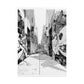 AI Art Coloring Poster, or Poster Art for Framing Rolled Poster. Strange Hallway