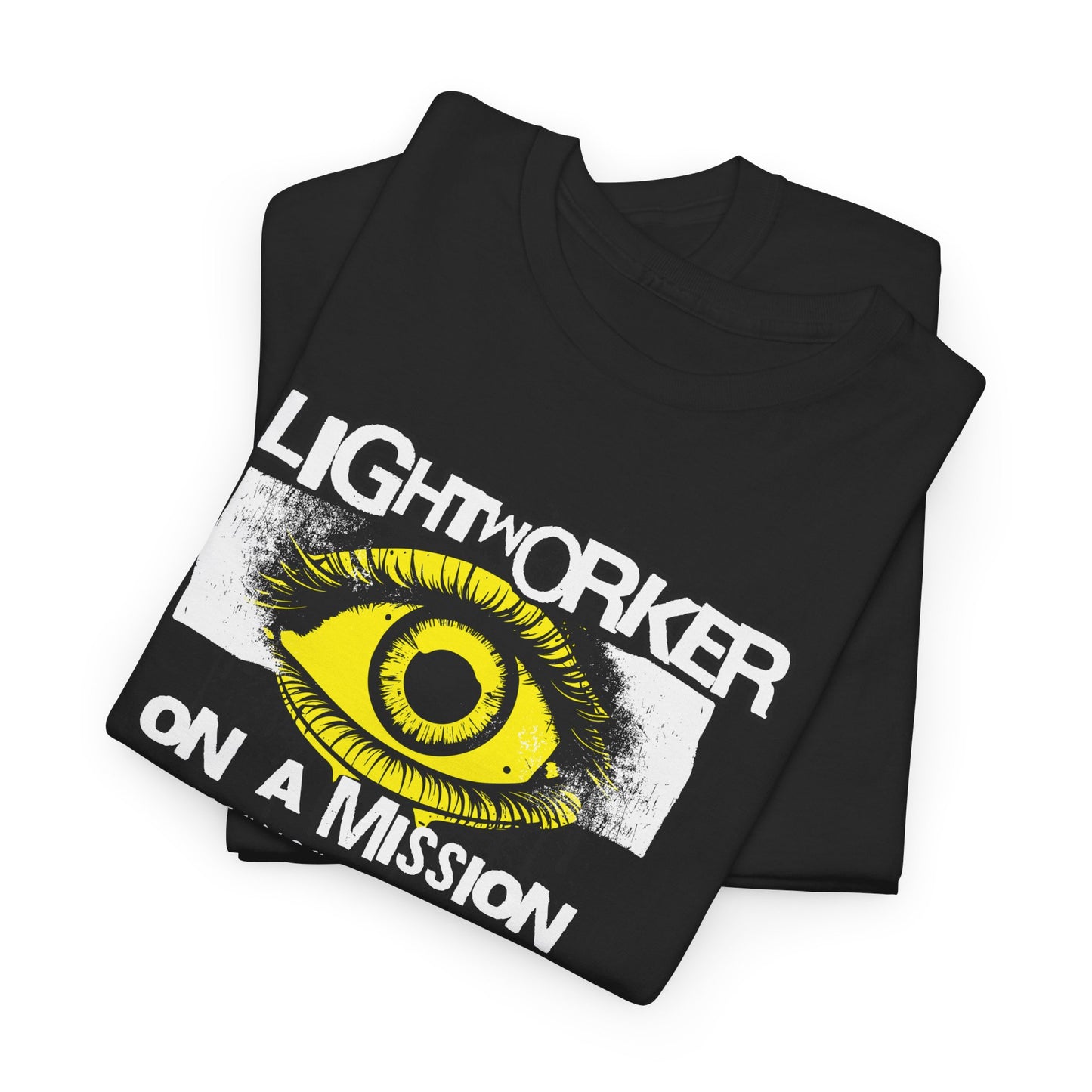 Lightworker on a Mission Unisex Heavy Cotton Tee