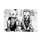 AI design, Alien kids playing dice Rolled Posters