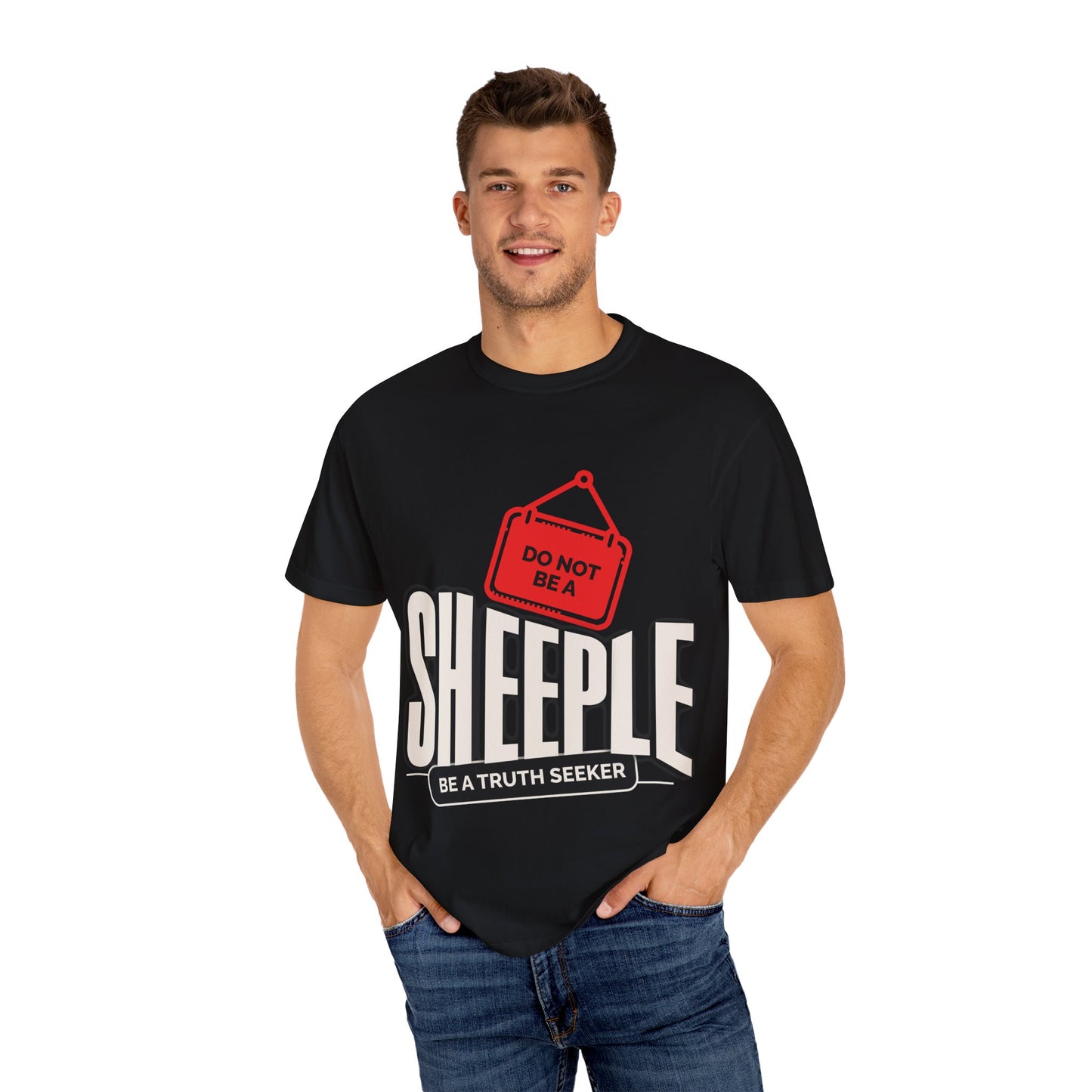 Unisex Truth Seeker T-Shirt - Anti-Sheeple Design