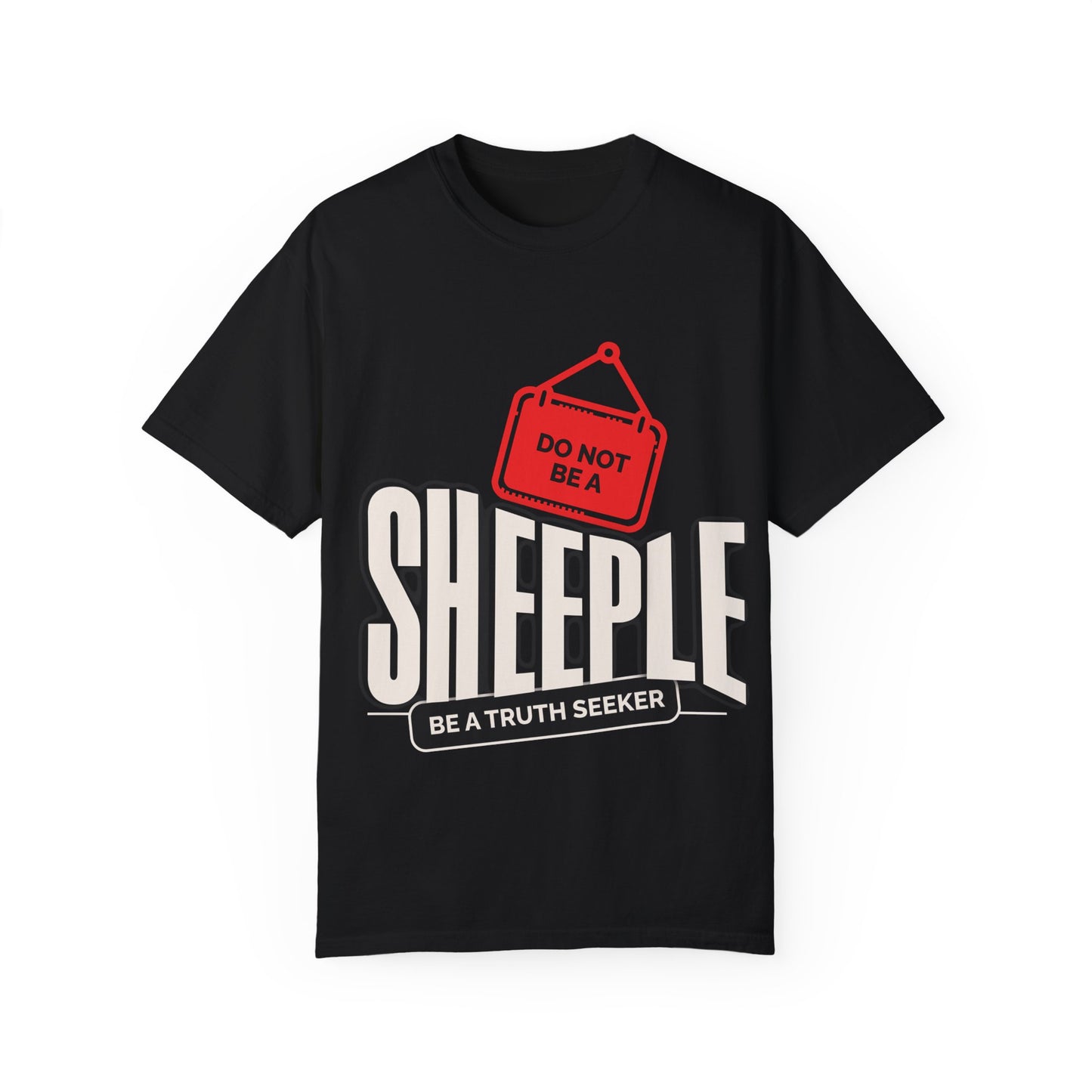 Unisex Truth Seeker T-Shirt - Anti-Sheeple Design