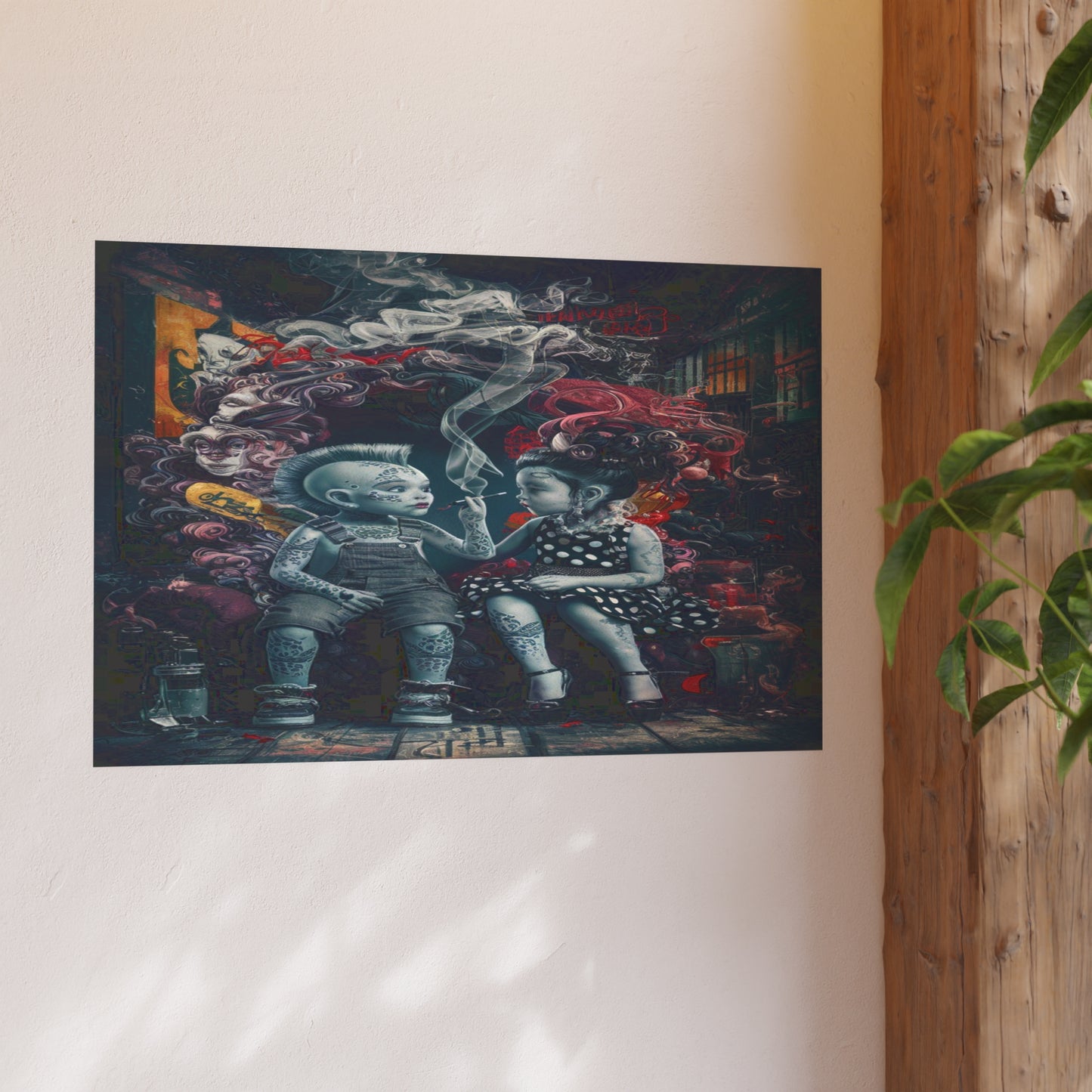 Rebel kids, Vintage Art Posters - Funky Retro Vibe for Home Decor