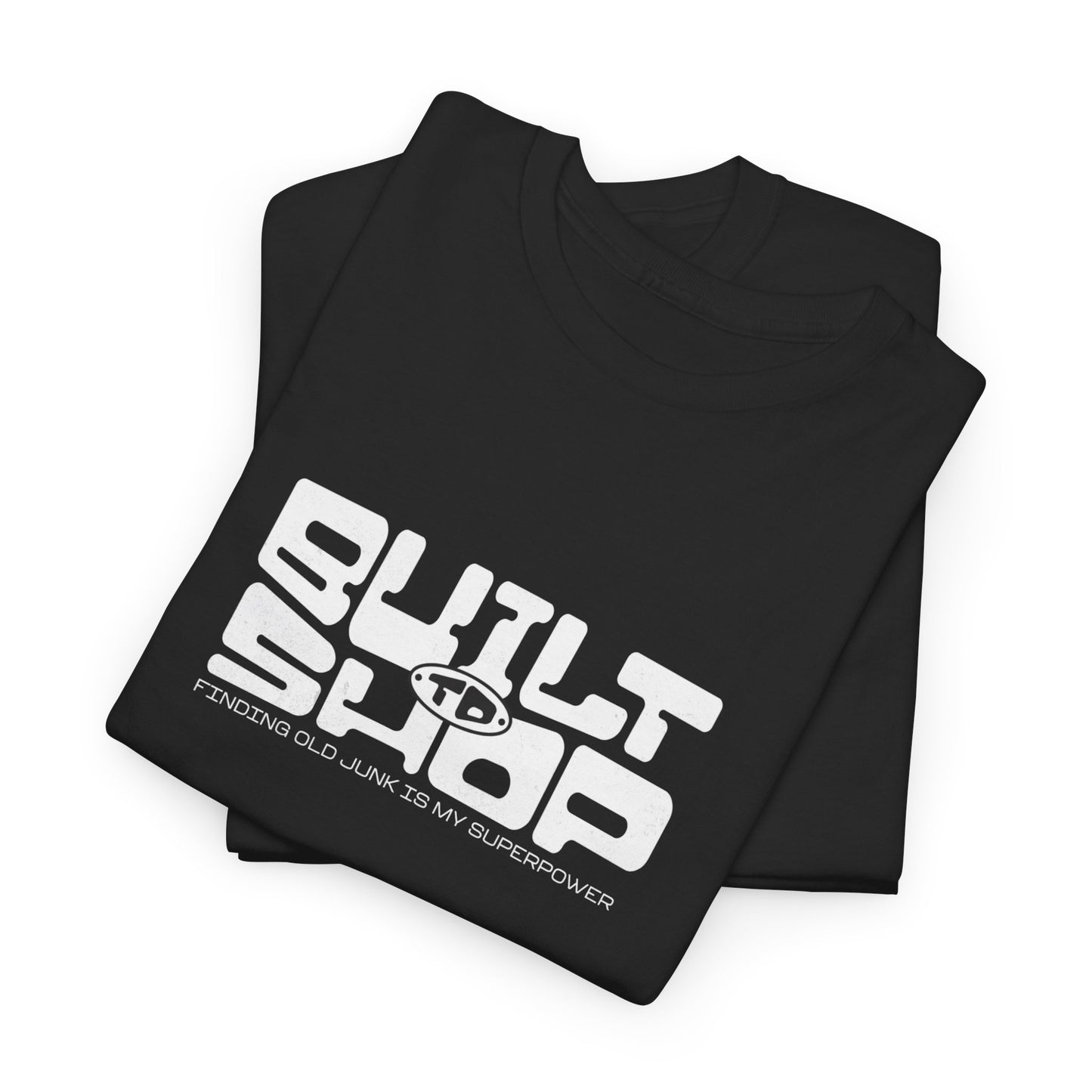 Built to Shop Bold Statement Tee - Unisex Heavy Cotton Tee for Everyday Wear, Graphic T-Shirt, Casual Gift, Streetwear, Music Festivals,