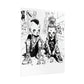 AI design, Alien kids playing dice Rolled Posters