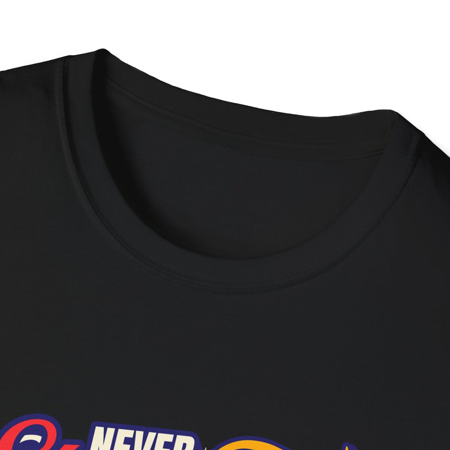 Never Show Fear T-Shirt | Unisex Softstyle Tee for Bold Statements