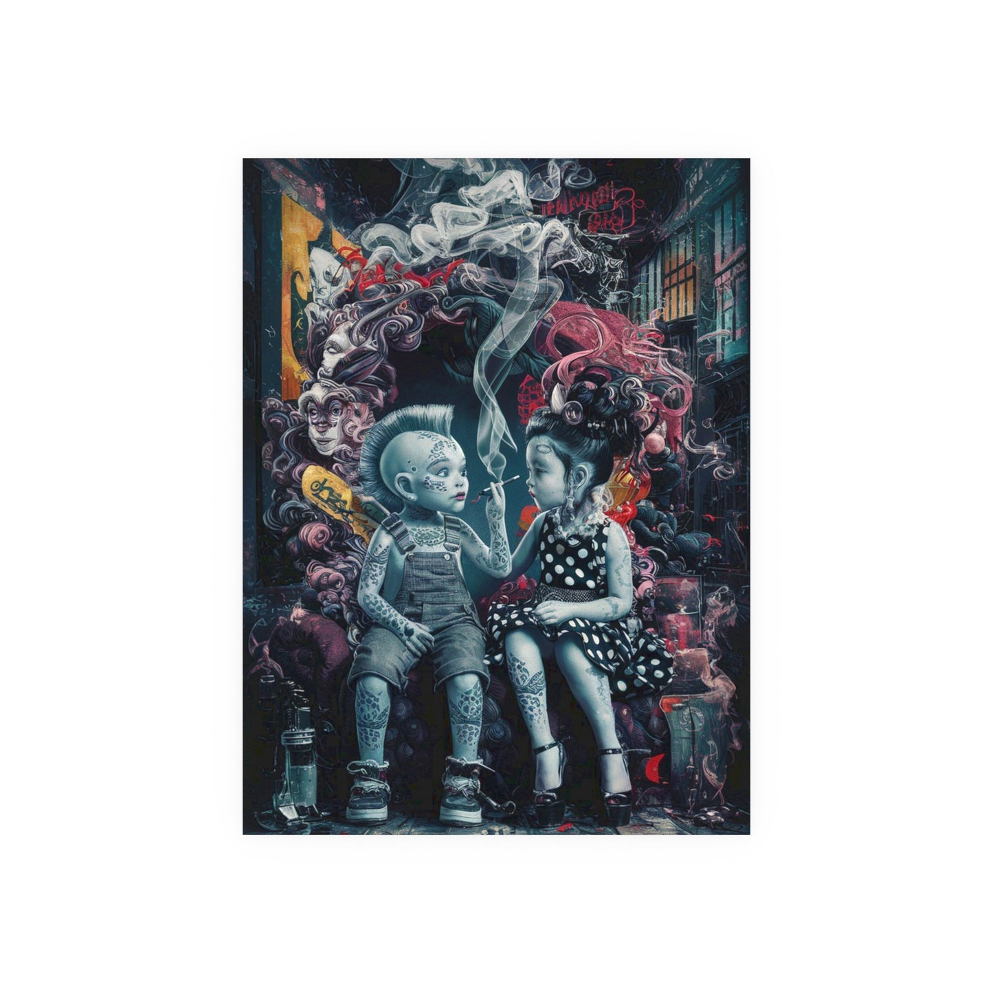 Rebel kids, Vintage Art Posters - Funky Retro Vibe for Home Decor