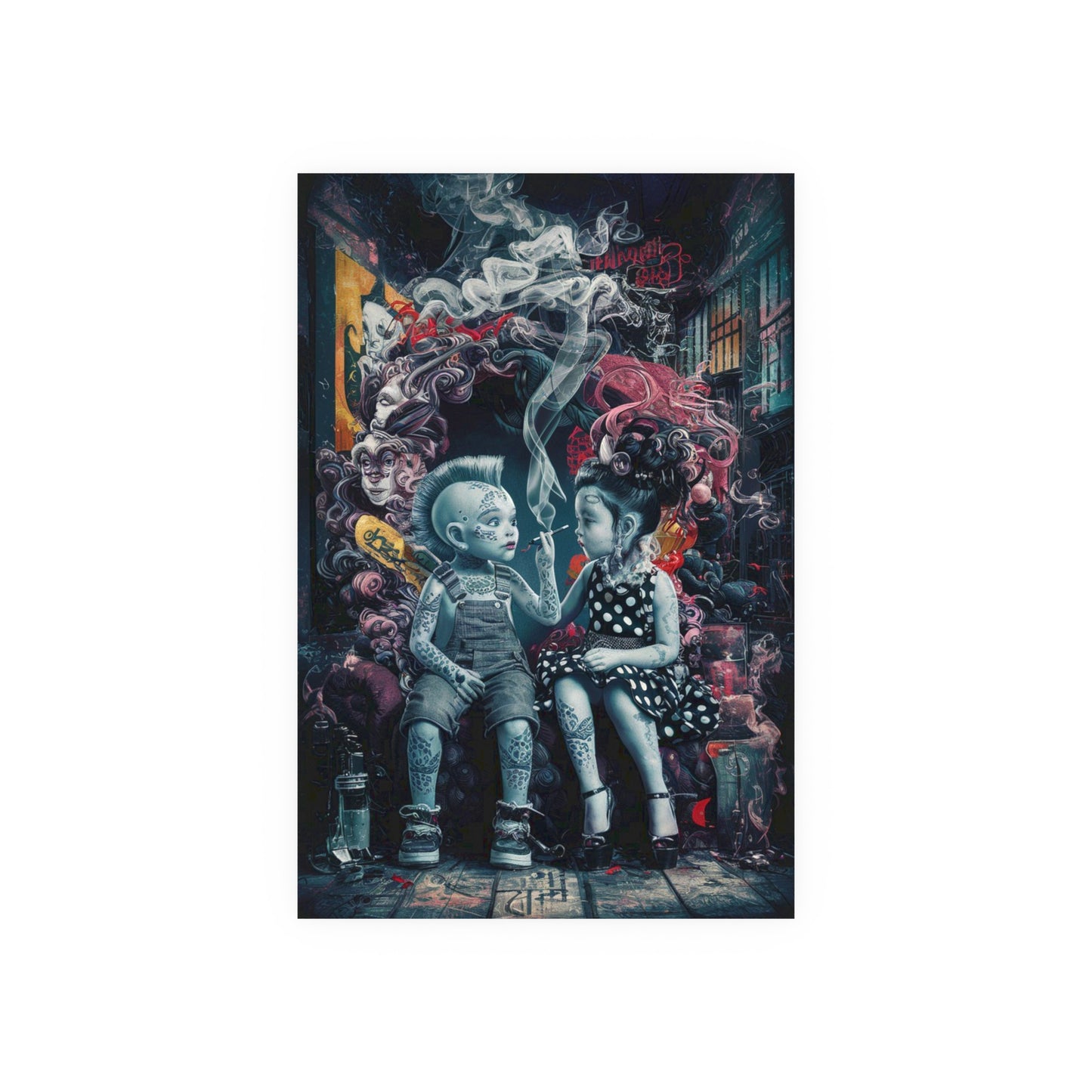 Rebel kids, Vintage Art Posters - Funky Retro Vibe for Home Decor