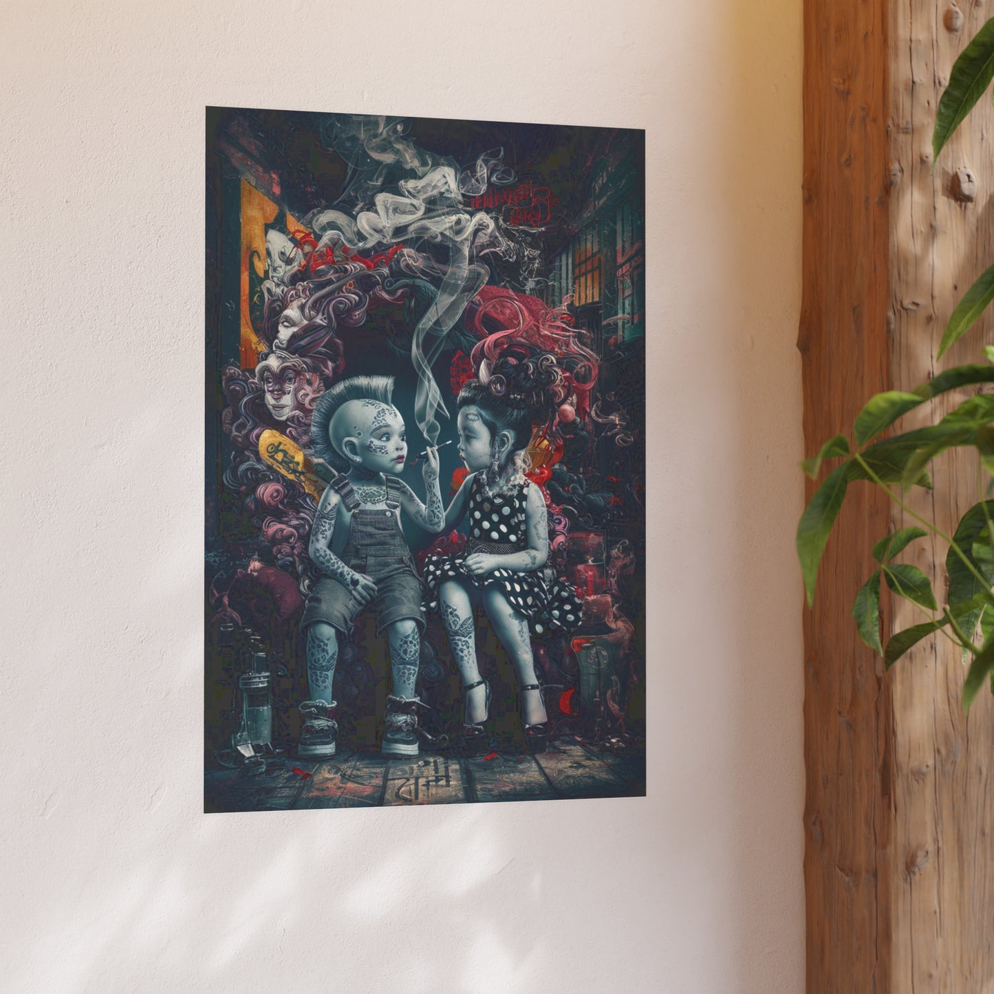 Rebel kids, Vintage Art Posters - Funky Retro Vibe for Home Decor
