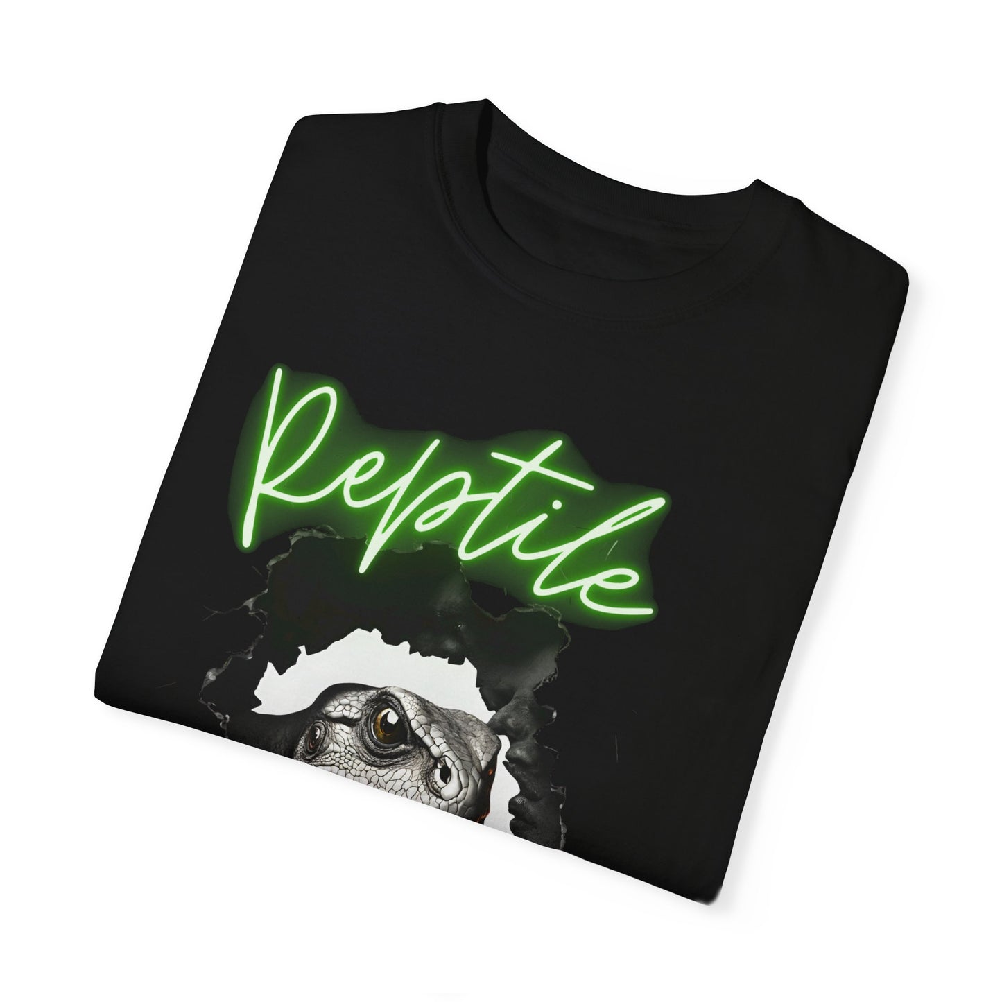 Reptile inside Unisex Garment-Dyed T-shirt