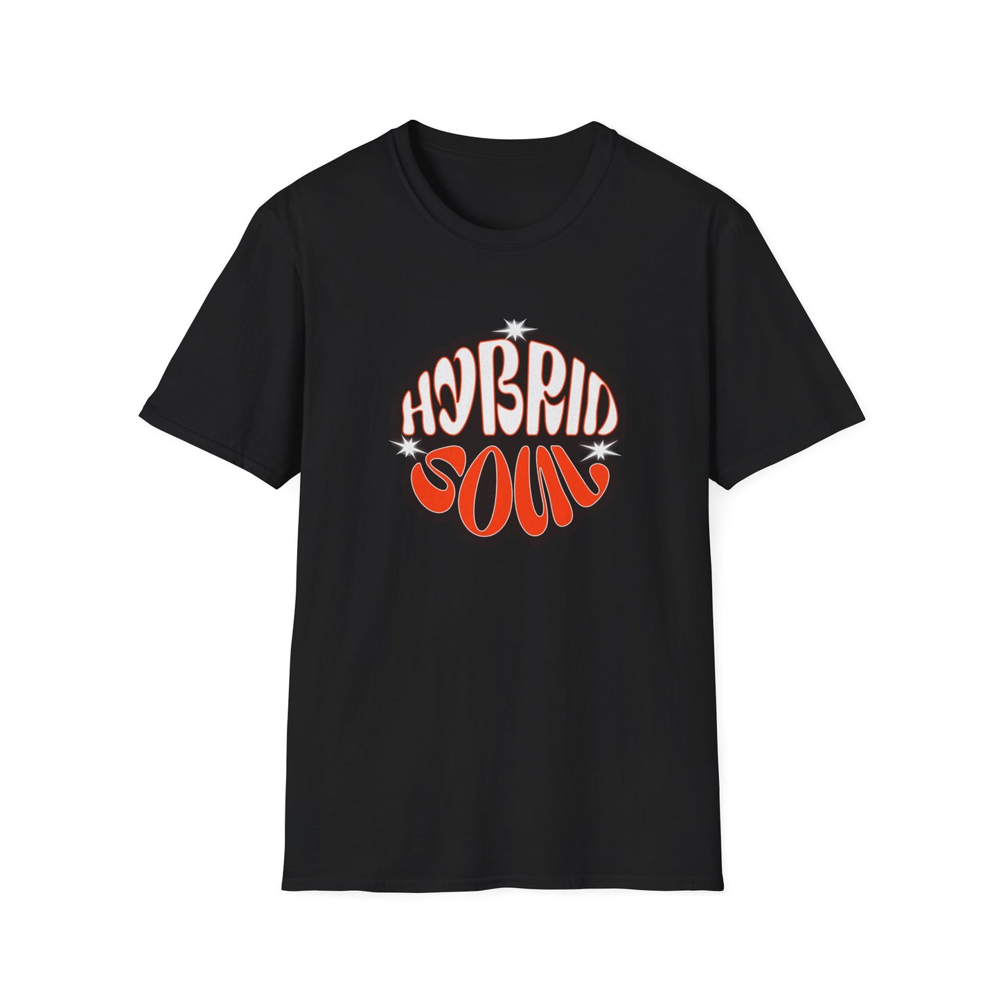 Hybrid Soul Unisex Softstyle T-Shirt - Trendy Graphic Tee for Music Lovers