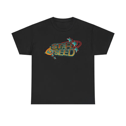 Star Seed Unisex Heavy Cotton Tee, Cosmic Graphic Tee, Spiritual T-Shirt for Star Lovers, Meditation Apparel, Astrology Gift