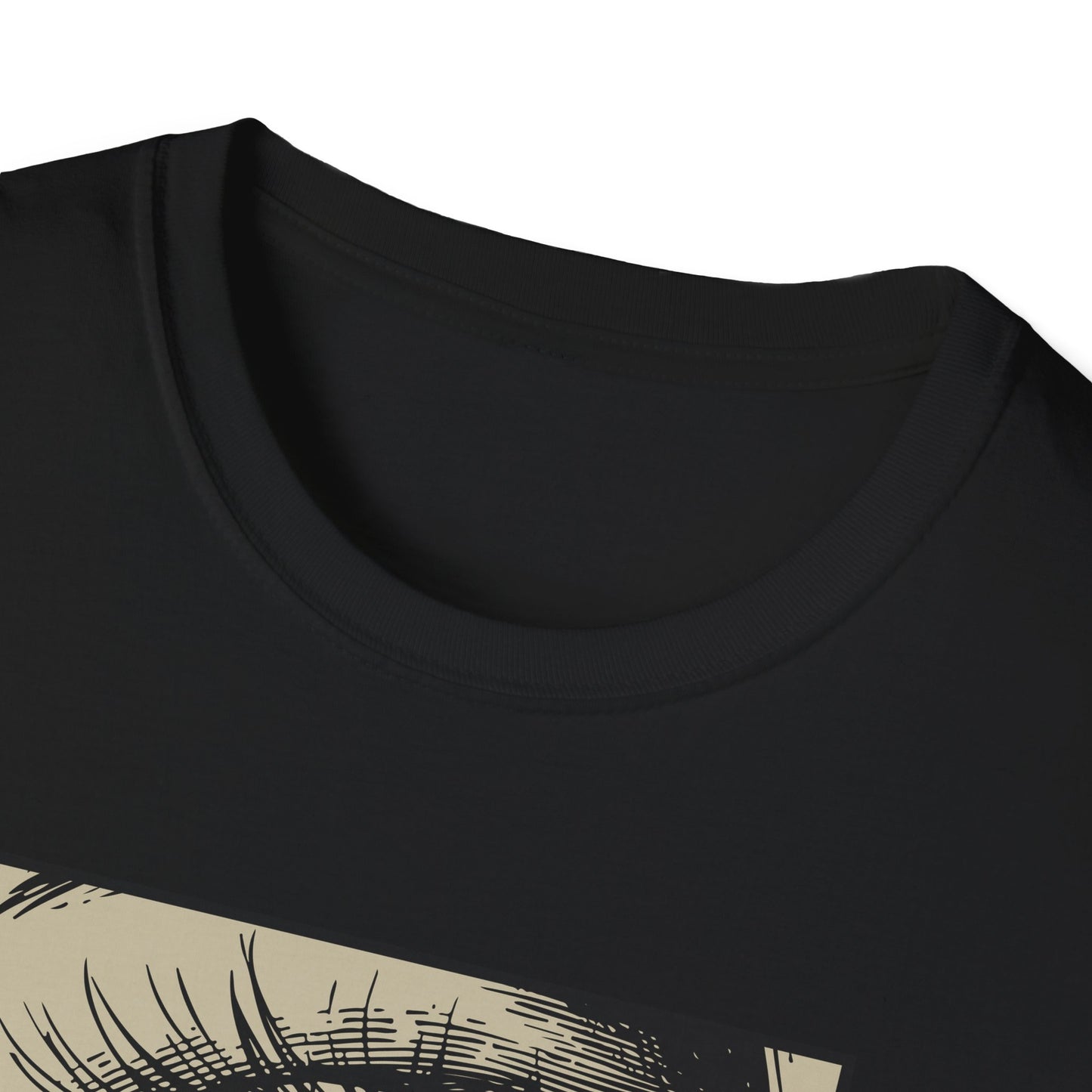Too Curious Unisex T-Shirt - Bold Eye Graphic Tee
