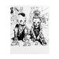 AI design, Alien kids playing dice Rolled Posters