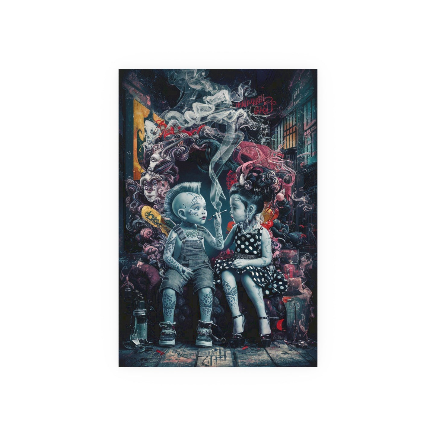 Rebel kids, Vintage Art Posters - Funky Retro Vibe for Home Decor