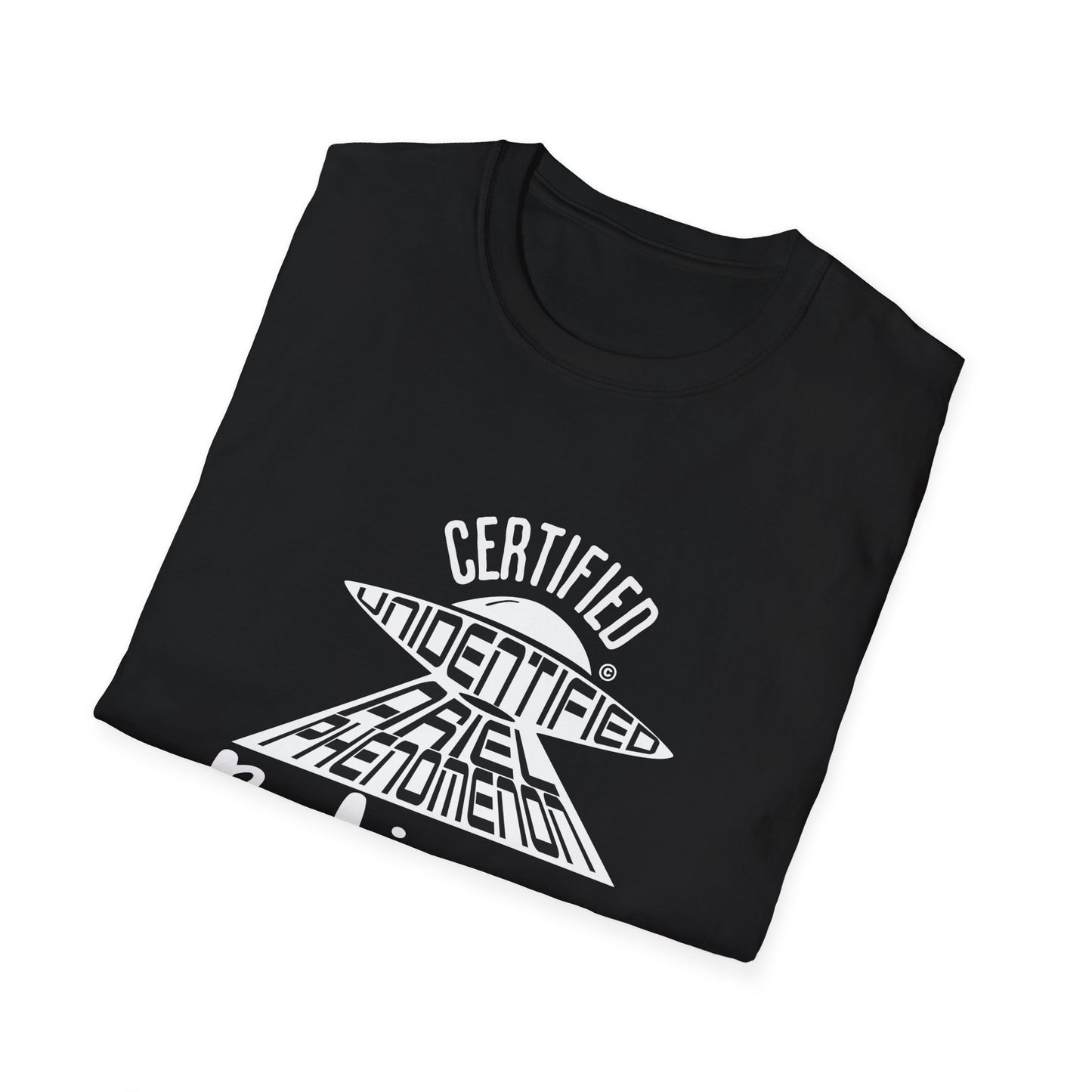 Certified Believer Unisex Softstyle T-Shirt - Trendy Alien-Inspired Apparel