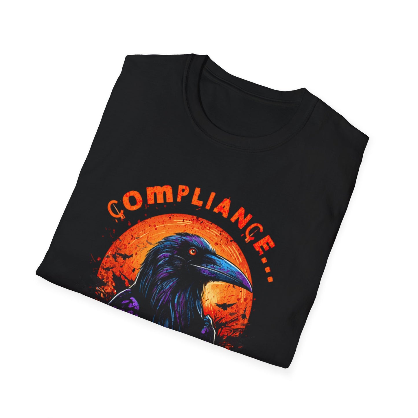 Unisex Softstyle T-Shirt - Compliance Is The Real Virus Graphic Tee