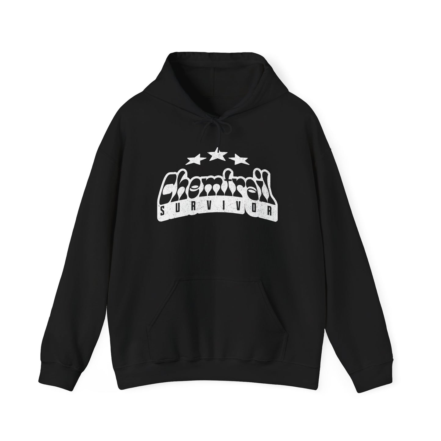 Chemtrail Survivor Unisex Heavy Blend™ Hooded Sweatshirt - Cozy Statement Apparel