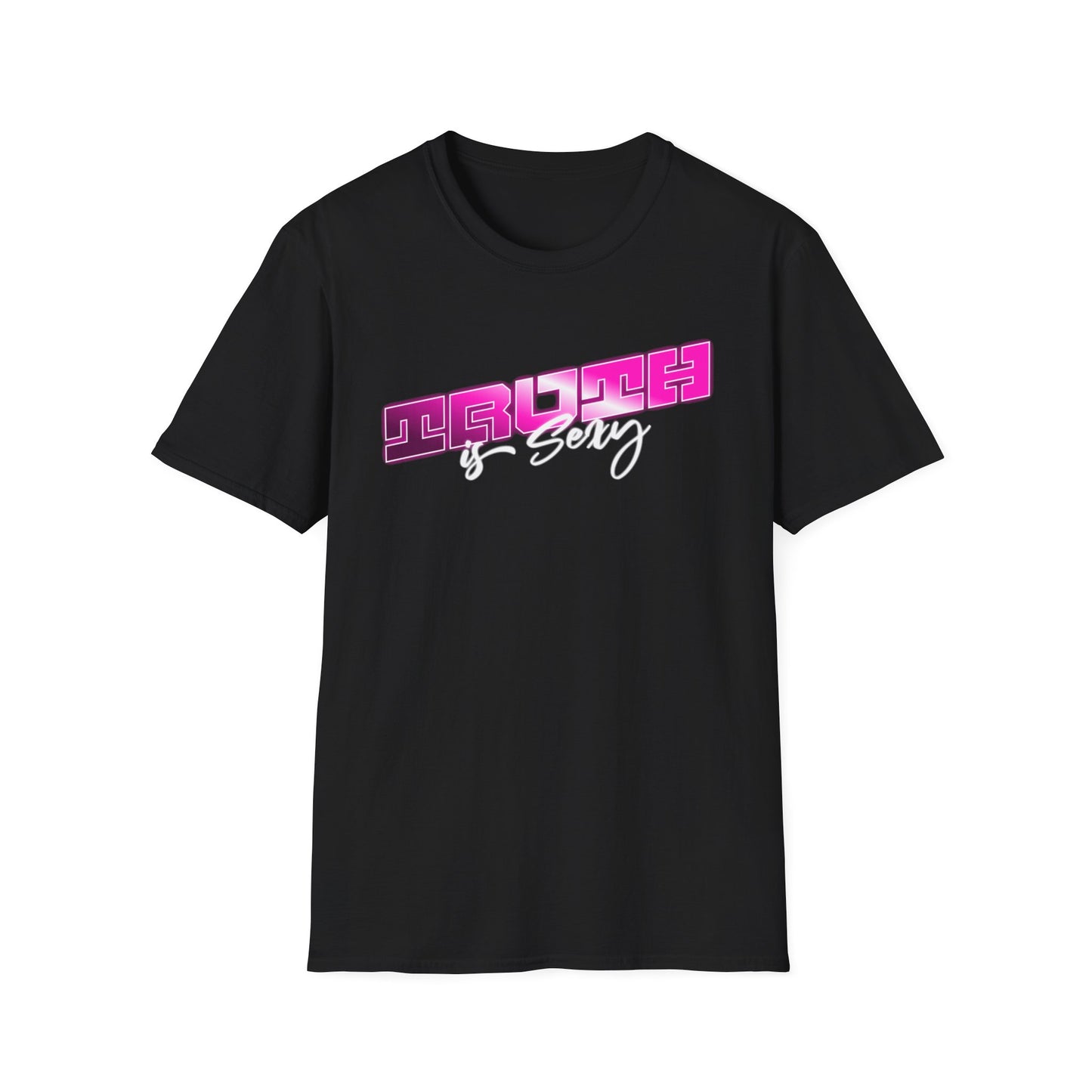 Unisex Softstyle T-Shirt - 'Truth is Sexy' Statement Tee for Bold Expressions