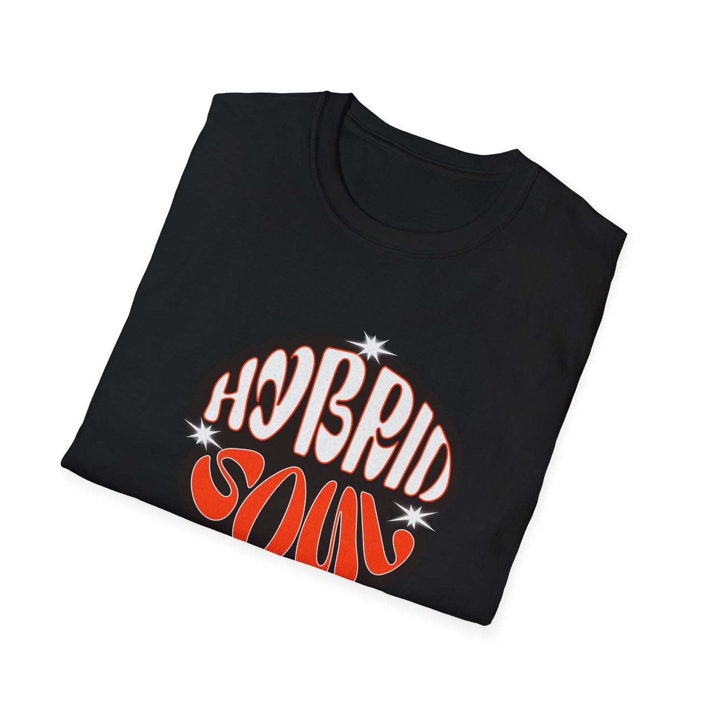 Hybrid Soul Unisex Softstyle T-Shirt - Trendy Graphic Tee for Music Lovers