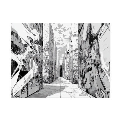 AI art, Weird Town, Rolled Posters