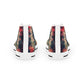 Alien Rebel Kids Artistic High Top Sneakers - Unique Design for Bold Expression