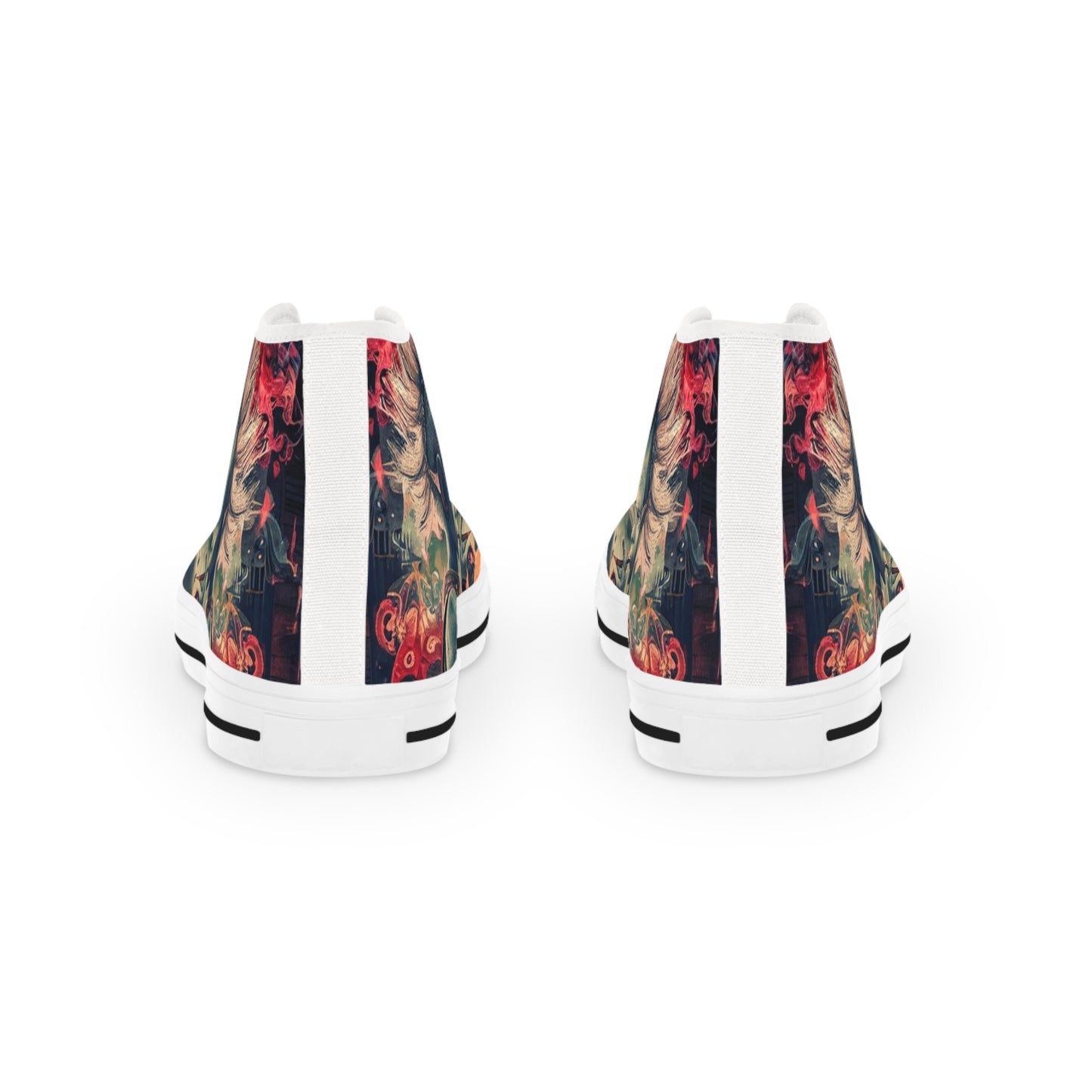 Alien Rebel Kids Artistic High Top Sneakers - Unique Design for Bold Expression