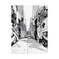 AI Art Coloring Poster, or Poster Art for Framing Rolled Poster. Strange Hallway