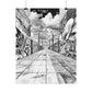 AI Art, Is Anybody out there town, Rolled Posters